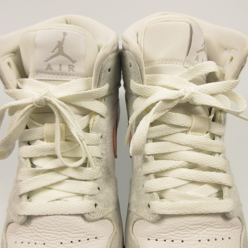Used: NIKE | Nike WMNS Air Jordan 1 Mid SE Light Iron Ore Sneakers DN4045-001 Gray 24cm