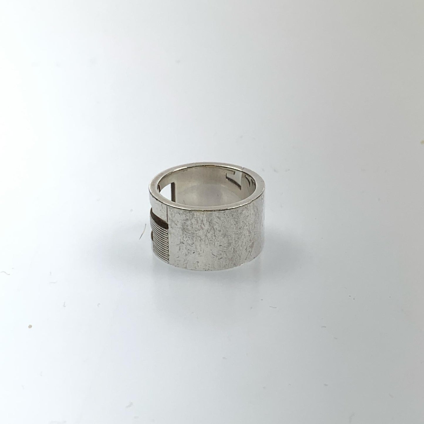 【Used】GUCCI | Gucci Branded G Wide Ring Ring Size: #13.5 Silver