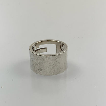 【Used】GUCCI | Gucci Branded G Wide Ring Ring Size: #13.5 Silver