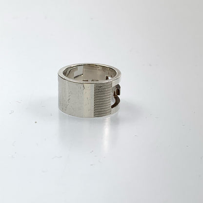 【Used】GUCCI | Gucci Branded G Wide Ring Ring Size: #13.5 Silver