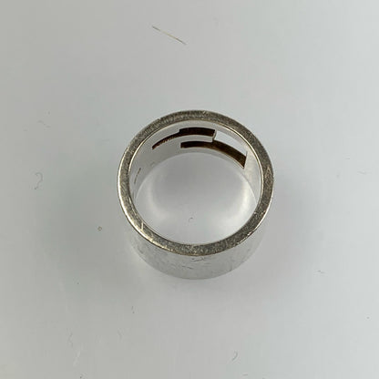 【Used】GUCCI | Gucci Branded G Wide Ring Ring Size: #13.5 Silver