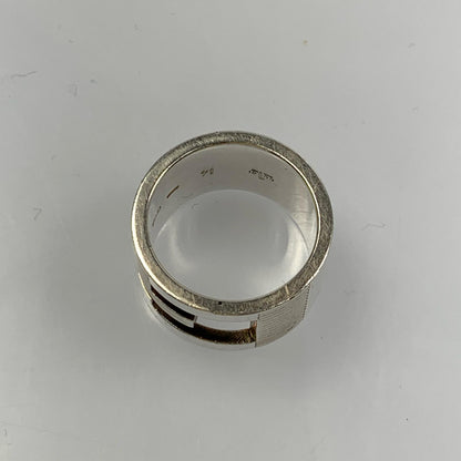 【Used】GUCCI | Gucci Branded G Wide Ring Ring Size: #13.5 Silver