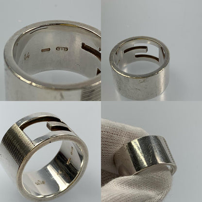 【Used】GUCCI | Gucci Branded G Wide Ring Ring Size: #13.5 Silver