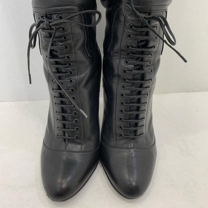 【中古】Dior | ディオール LACETS HIGH BOOT ブーツ サイズ:36 専売 ブラック