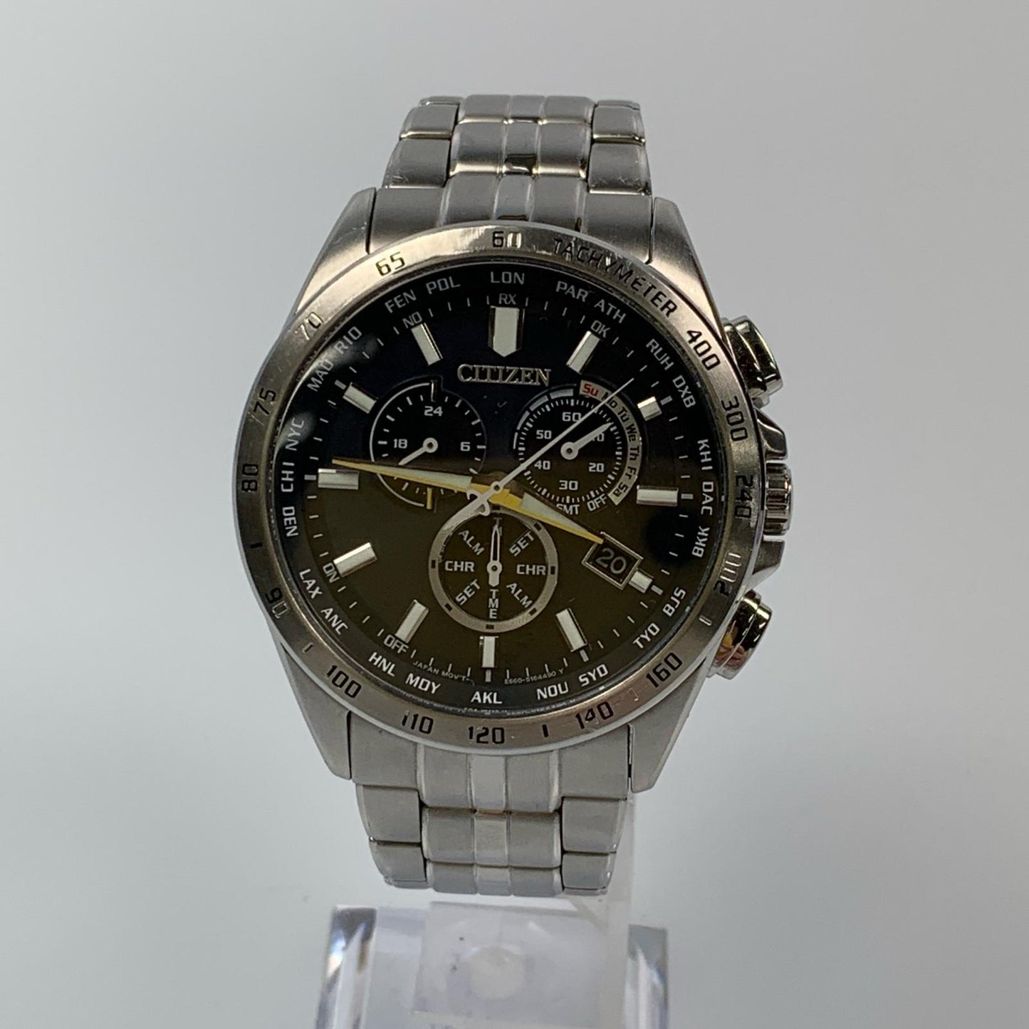 Used: CITIZEN | Citizen Watch CB5870-91L Analog Radio-Controlled Solar Silver