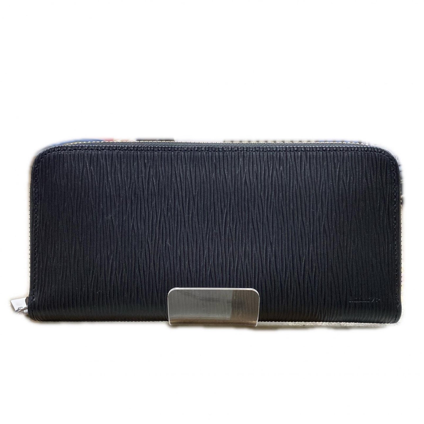 Used: aniary | Aniary Wave Leather Long Wallet 16-20019 Black