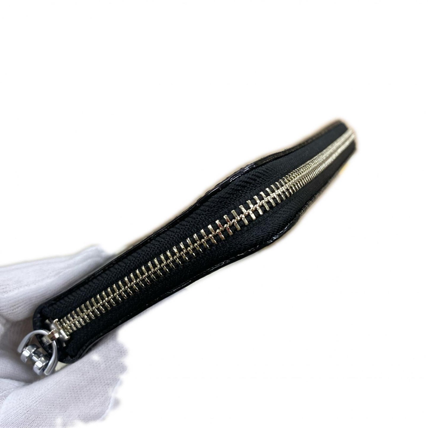 Used: aniary | Aniary Wave Leather Long Wallet 16-20019 Black