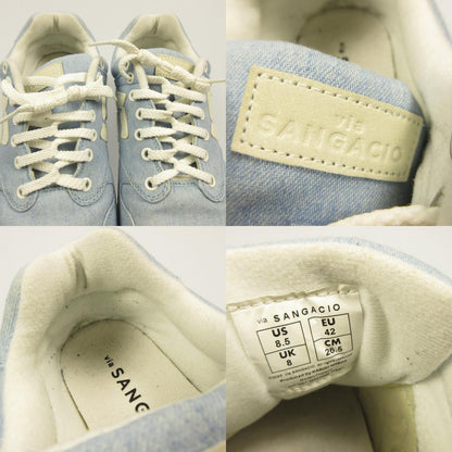 [Used] Sangacio | Sangaccho 'NYUZU DENIM' Sneakers, Light Blue, 26.5cm