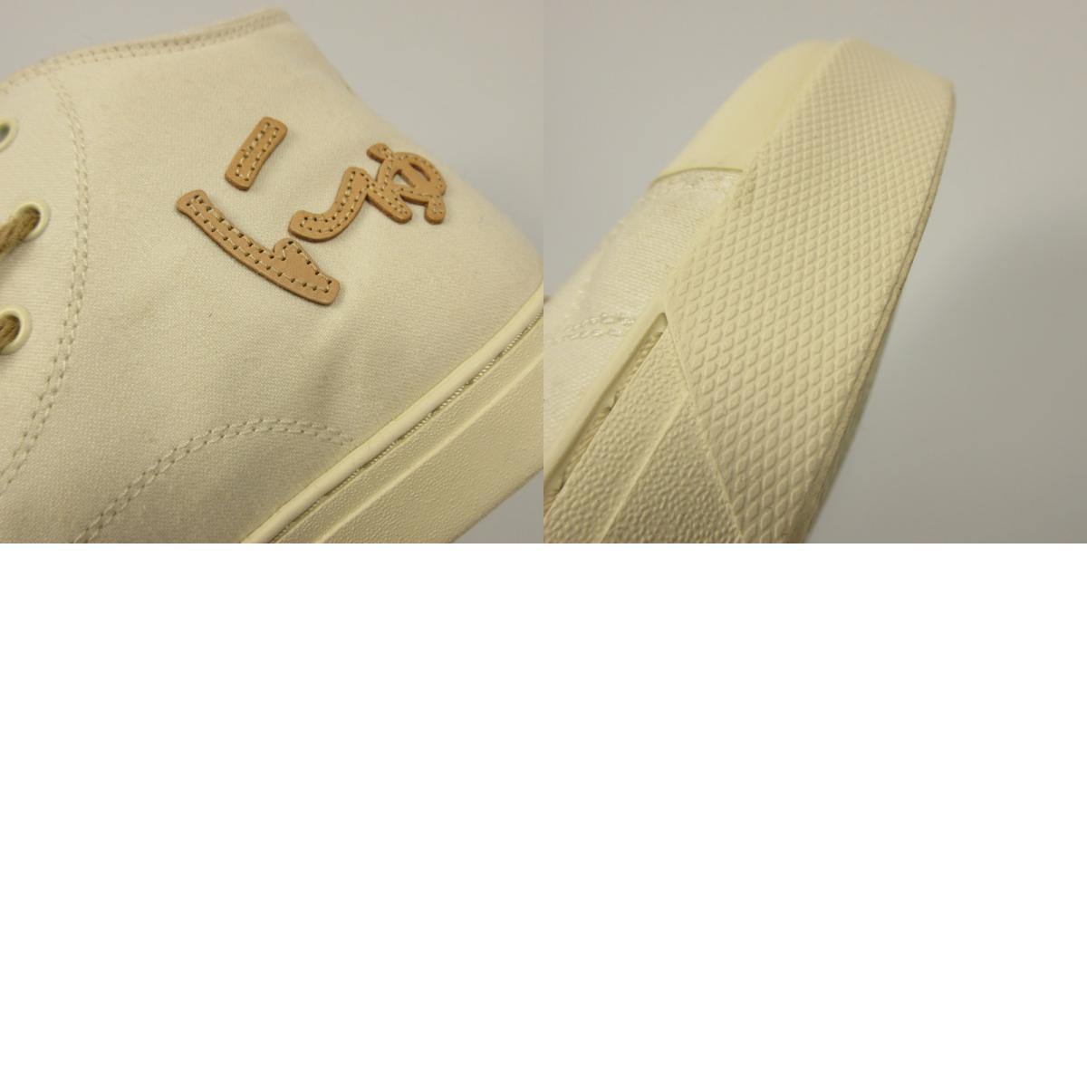 [Used] Sangacio | Sangacchio "Nyu~zu Organic HI" Sneakers Ivory 26.5cm