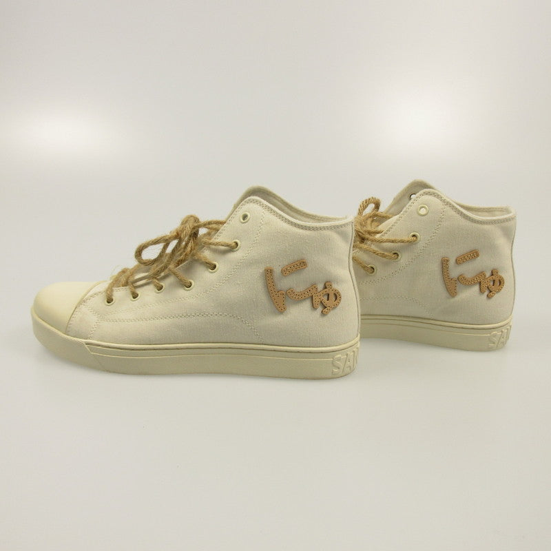 [Used] Sangacio | Sangacchio "Nyu~zu Organic HI" Sneakers Ivory 26.5cm