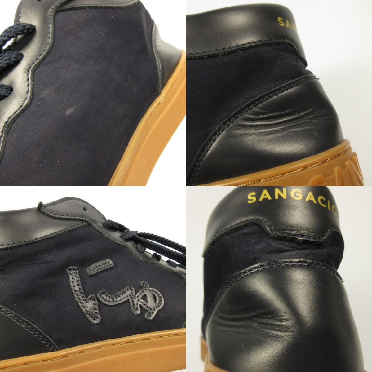 [Used] Sangacio | Sangaccho SG MID 'NAVY' Sneakers Navy 26.5cm