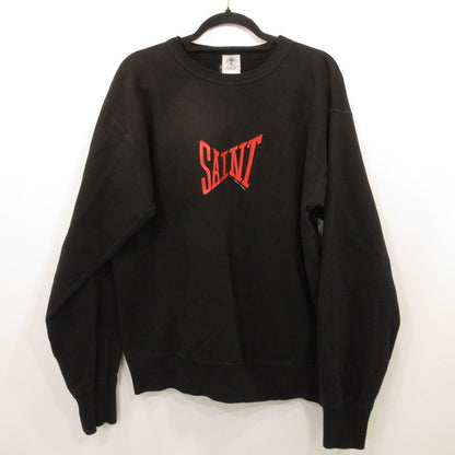 [Used] SAINT MICHAEL | Saint Michael Saint Michael Sweatshirt SM-S21-0000-017 Black Size: Unknown