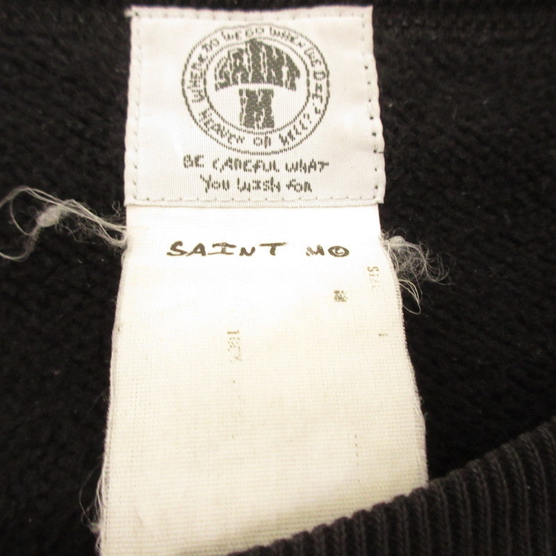 [Used] SAINT MICHAEL | Saint Michael Saint Michael Sweatshirt SM-S21-0000-017 Black Size: Unknown