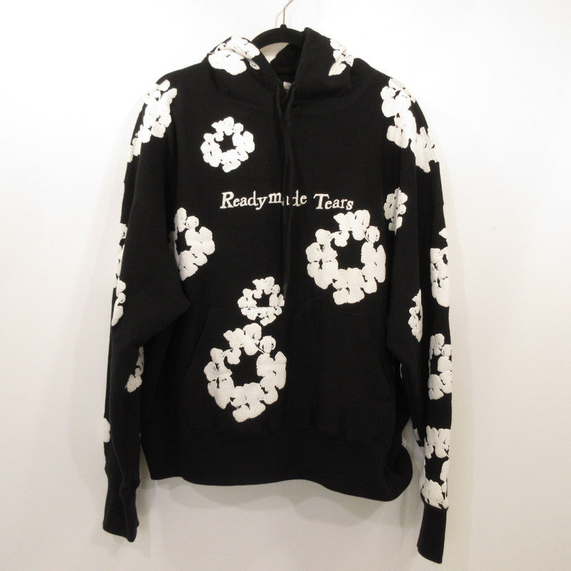 [Used] READYMADE | Ready Made COTTON WREATH HOODIE Parka RE-DT-BK-00-00-08 Black Size: L