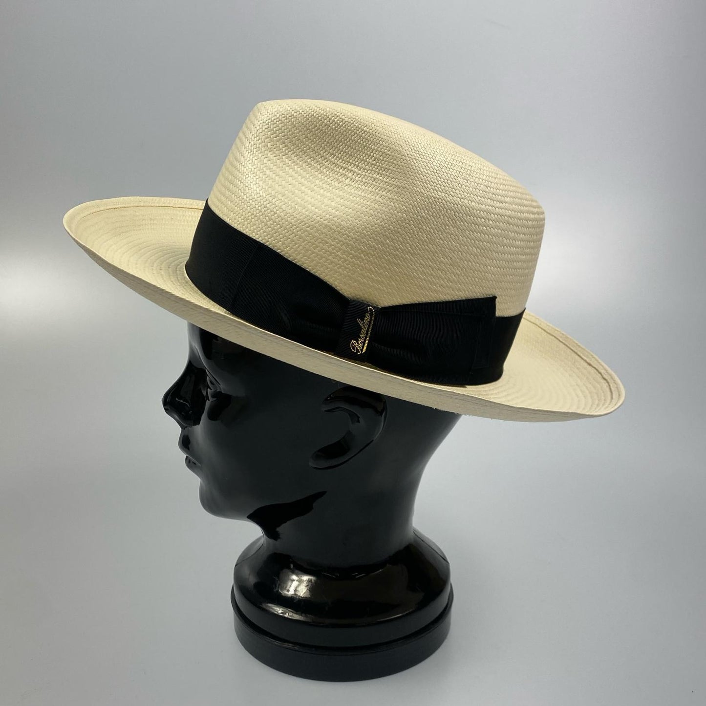 Used Borsalino Panama Hat Hat White Size: 58