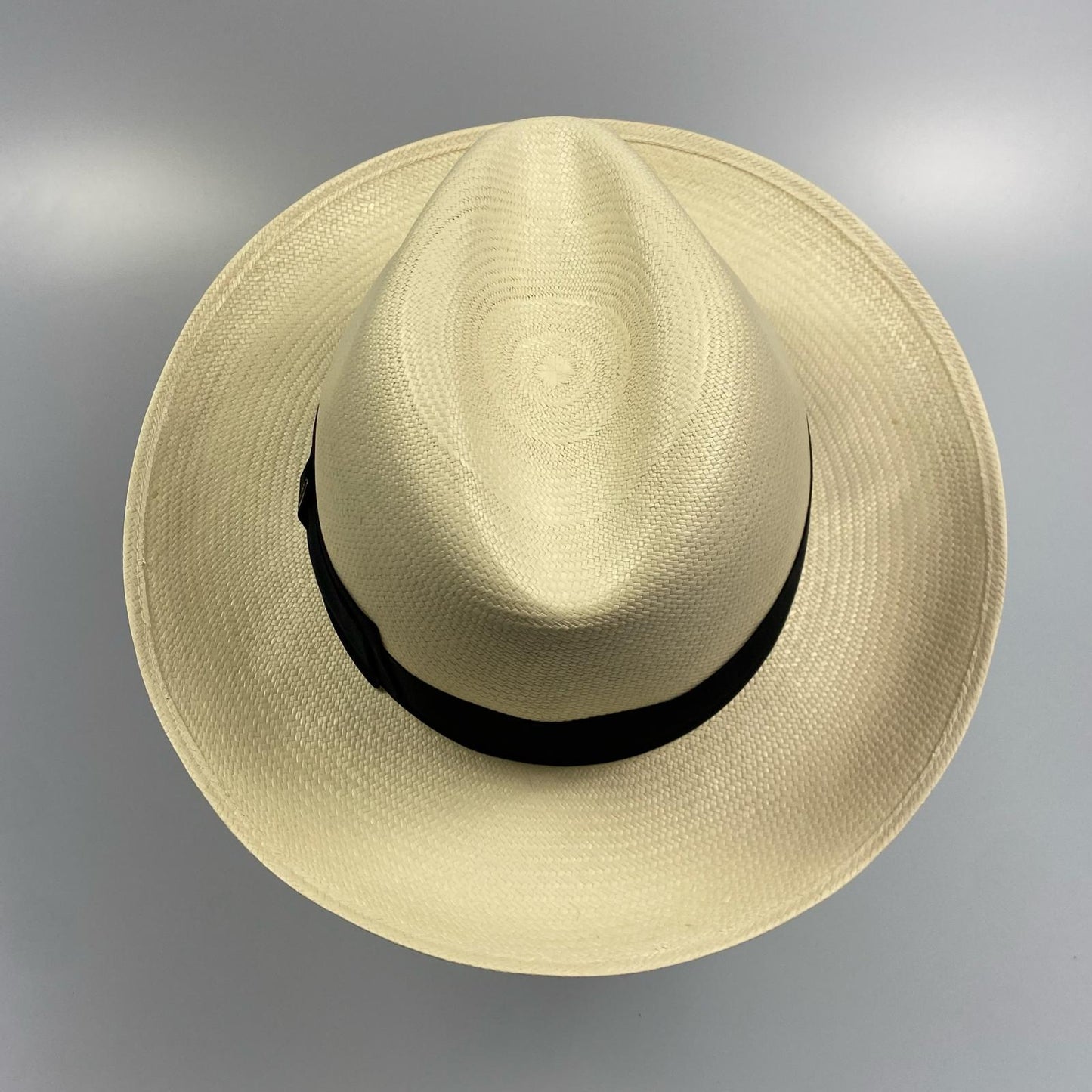 Used Borsalino Panama Hat Hat White Size: 58