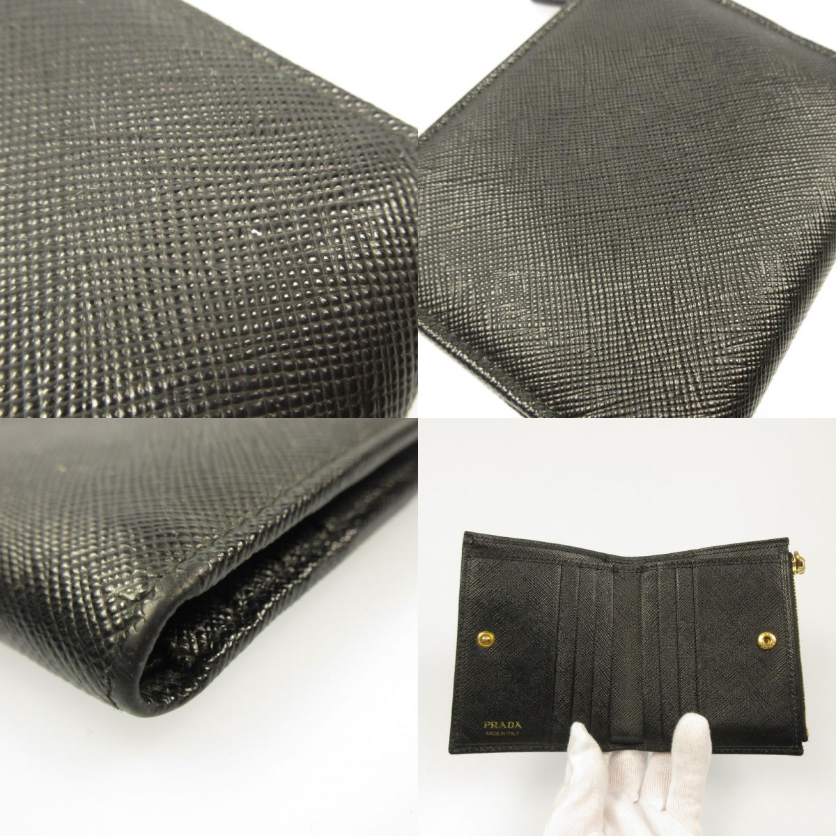 [Used] PRADA | Prada Triangle Wallet Long Wallet 1ML050