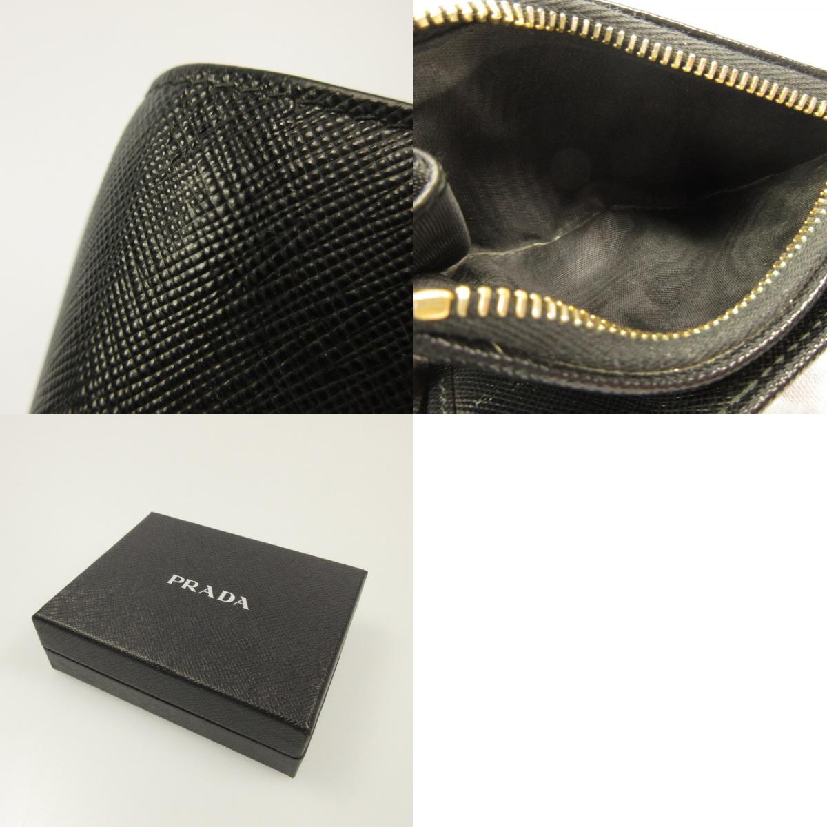 [Used] PRADA | Prada Triangle Wallet Long Wallet 1ML050