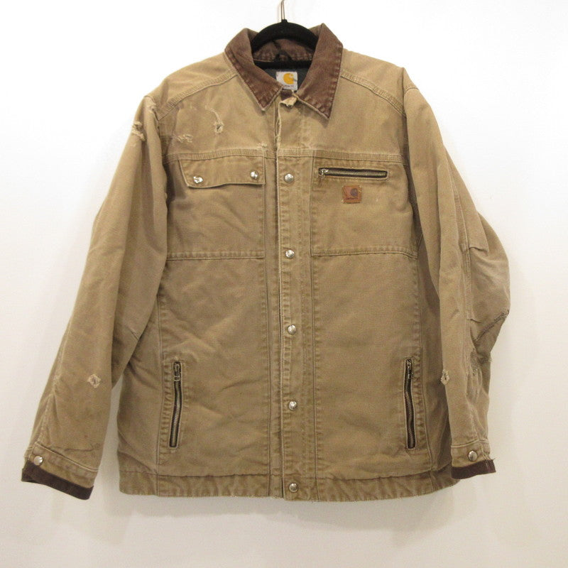 【中古】Carhartt | カーハート カバーオール J285 FRB ベージュ サイズ：XL