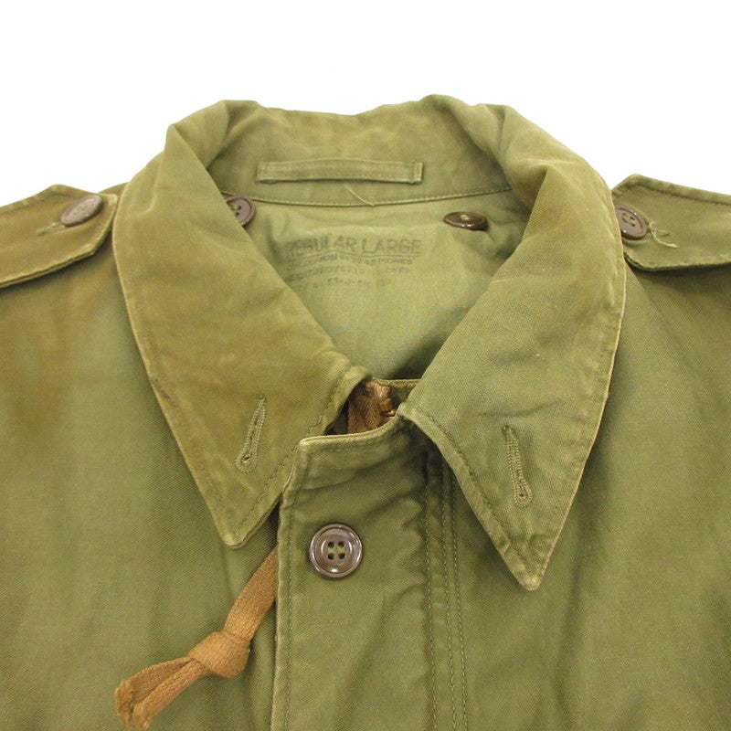 [Used] MILITARY Clothing | Military Apparel M-1951 Field Jacket Military Jacket MIL-J-11448 50s Olive Size: L