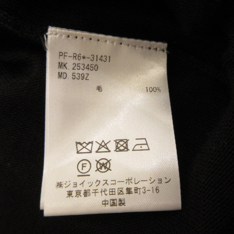 Used Paul Smith | Paul Smith High-Gauge Turtleneck Knit Sweater 253450 Black Size: M