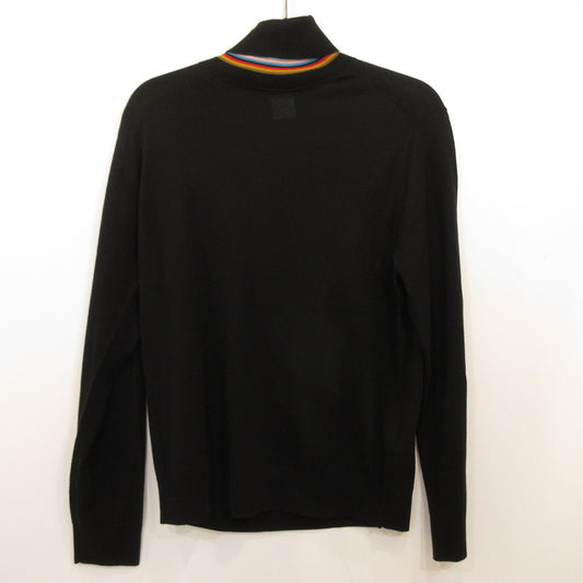 【中古】Paul Smith | ポール・スミス ハイゲージ タートルネックニット セーター 253450 ブラック サイズ：M