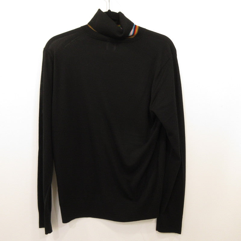 Used Paul Smith | Paul Smith High-Gauge Turtleneck Knit Sweater 253450 Black Size: M