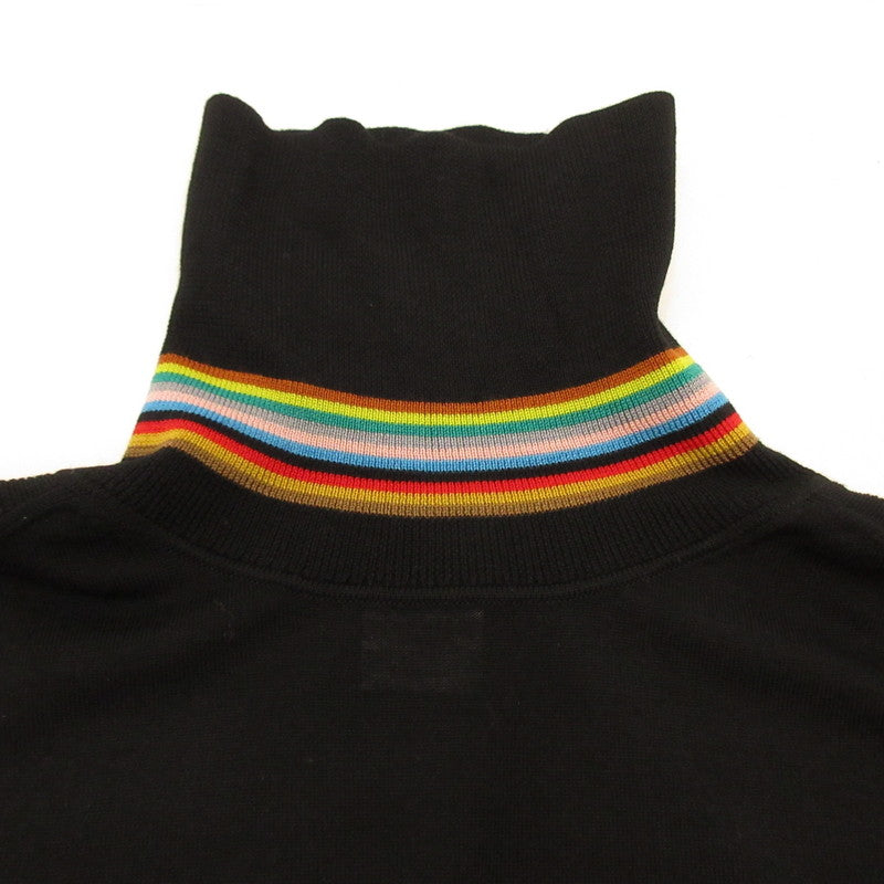Used Paul Smith | Paul Smith High-Gauge Turtleneck Knit Sweater 253450 Black Size: M