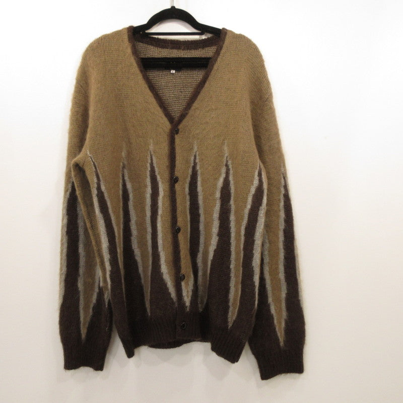 【Used】Needles | Needles Flame Mohair Cardigan Cardigan J0397 JOURNAL STANDARD Special Order Brown Size: L