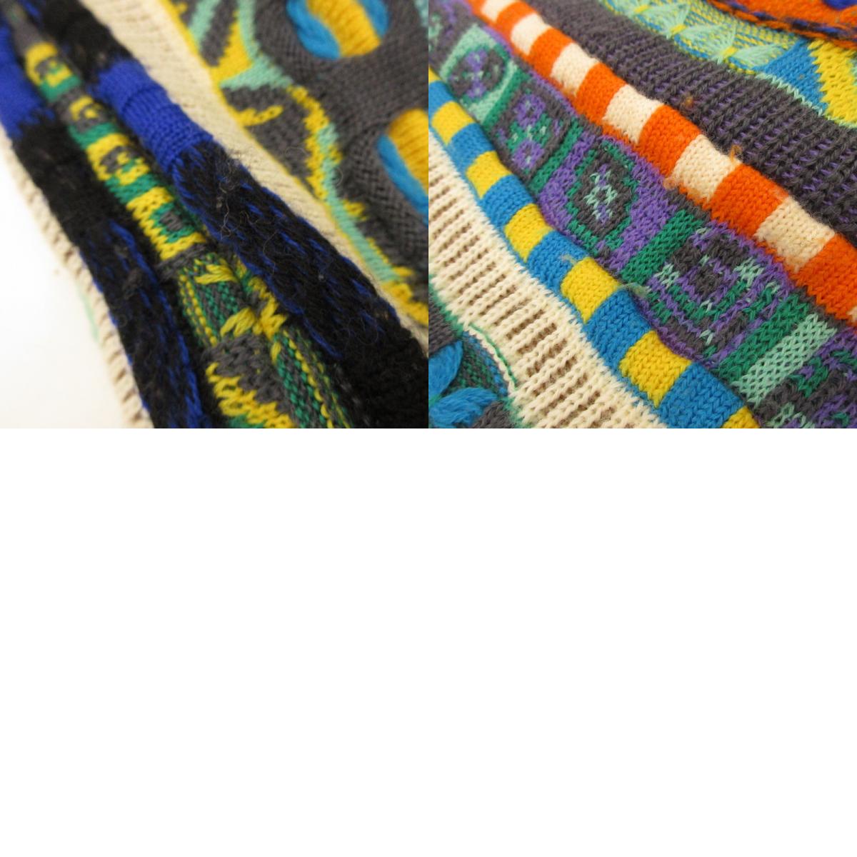 [Used] COOGI | 3D Knit Sweater Made in Australia Multi-color Size: M