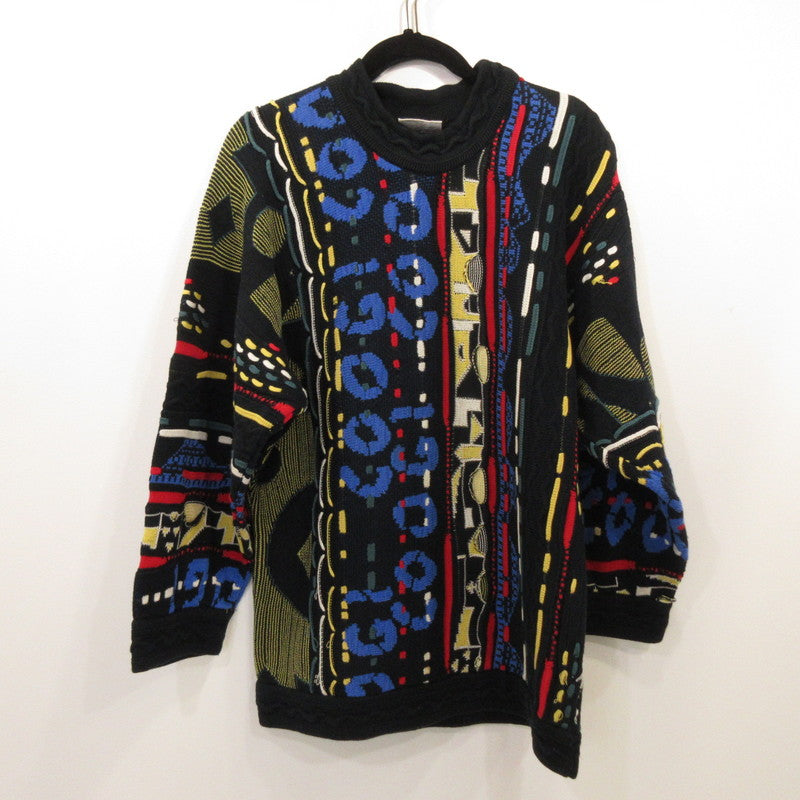 [Used] COOGI | 3D Knit Sweater Made in Australia Multi-color Size: M