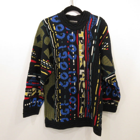 【中古】COOGI | クージー 3Dニット セーター オーストラリア製 マルチカラー サイズ：M