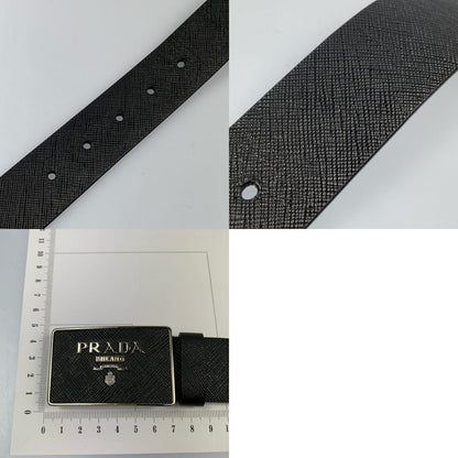 【Used】PRADA | Prada Saffiano Leather Belt Belt 2CC534 Size: 85/34