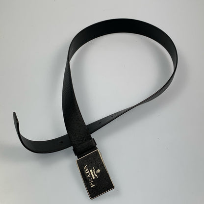 【Used】PRADA | Prada Saffiano Leather Belt Belt 2CC534 Size: 85/34