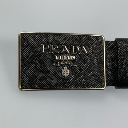 【Used】PRADA | Prada Saffiano Leather Belt Belt 2CC534 Size: 85/34