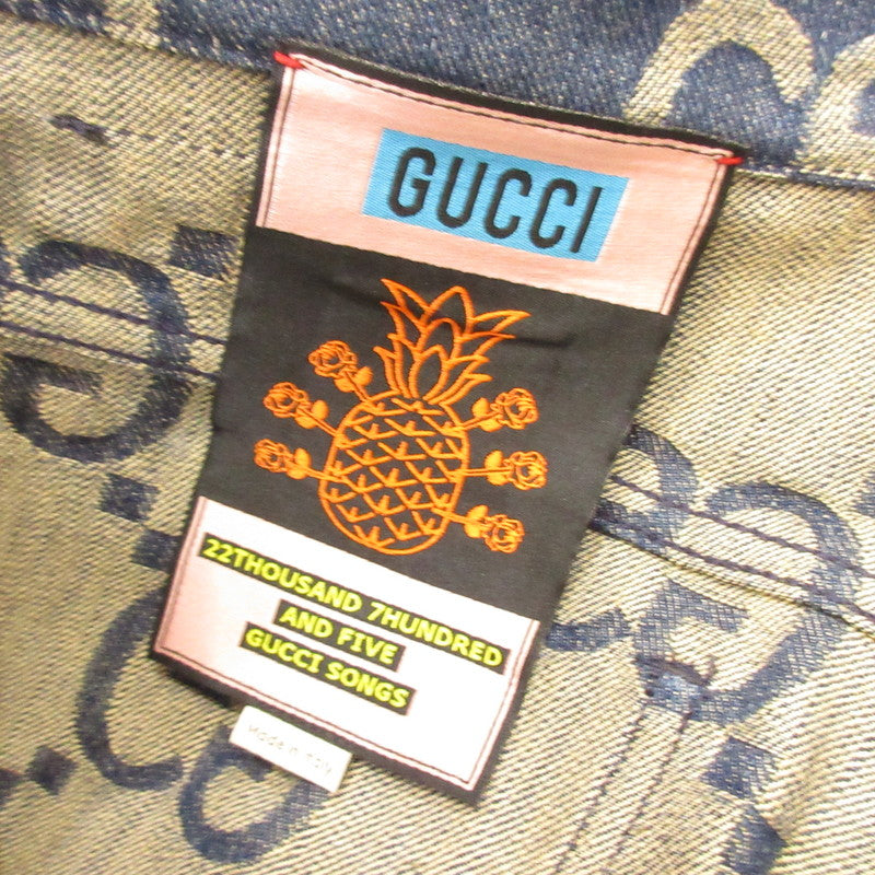 Used] GUCCI | Gucci Pineapple Jumbo GG Shorts 674371 Blue Size: 32