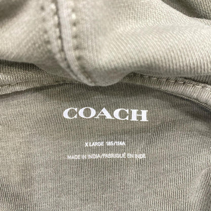 【中古】COACH | コーチ パーカー CF811 カーキ サイズ：XL
