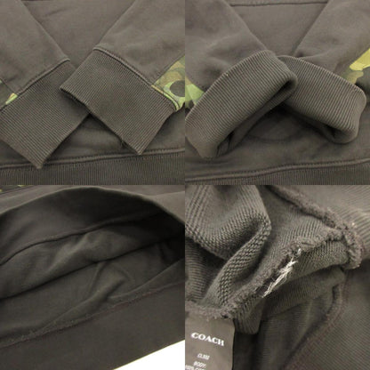 【中古】COACH | コーチ カモ フーディー パーカー CL332 ブラック サイズ：L