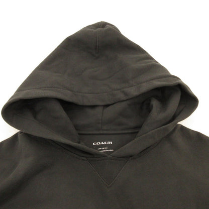 【中古】COACH | コーチ カモ フーディー パーカー CL332 ブラック サイズ：L