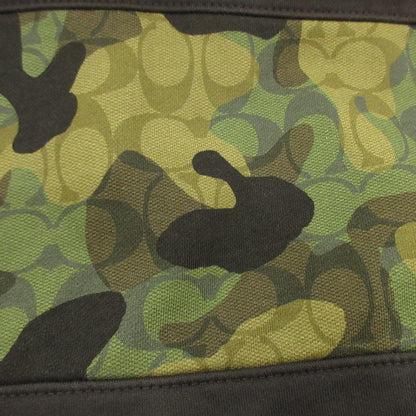 【中古】COACH | コーチ カモ フーディー パーカー CL332 ブラック サイズ：L