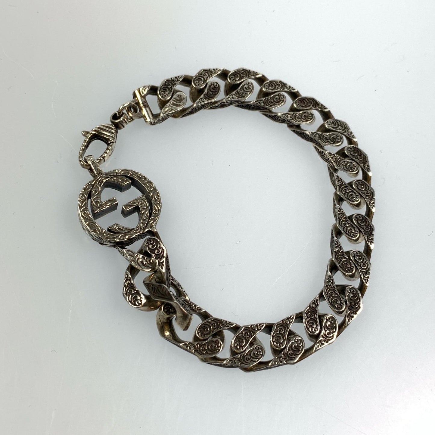 [Used] GUCCI | Gucci Interlocking G Bracelet 454285 Size: 19cm