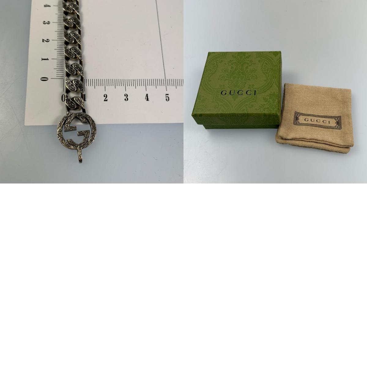 [Used] GUCCI | Gucci Interlocking G Bracelet 454285 Size: 19cm