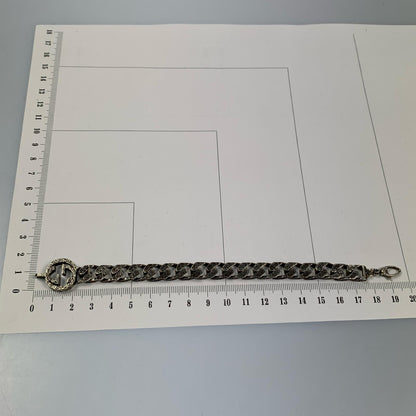 [Used] GUCCI | Gucci Interlocking G Bracelet 454285 Size: 19cm