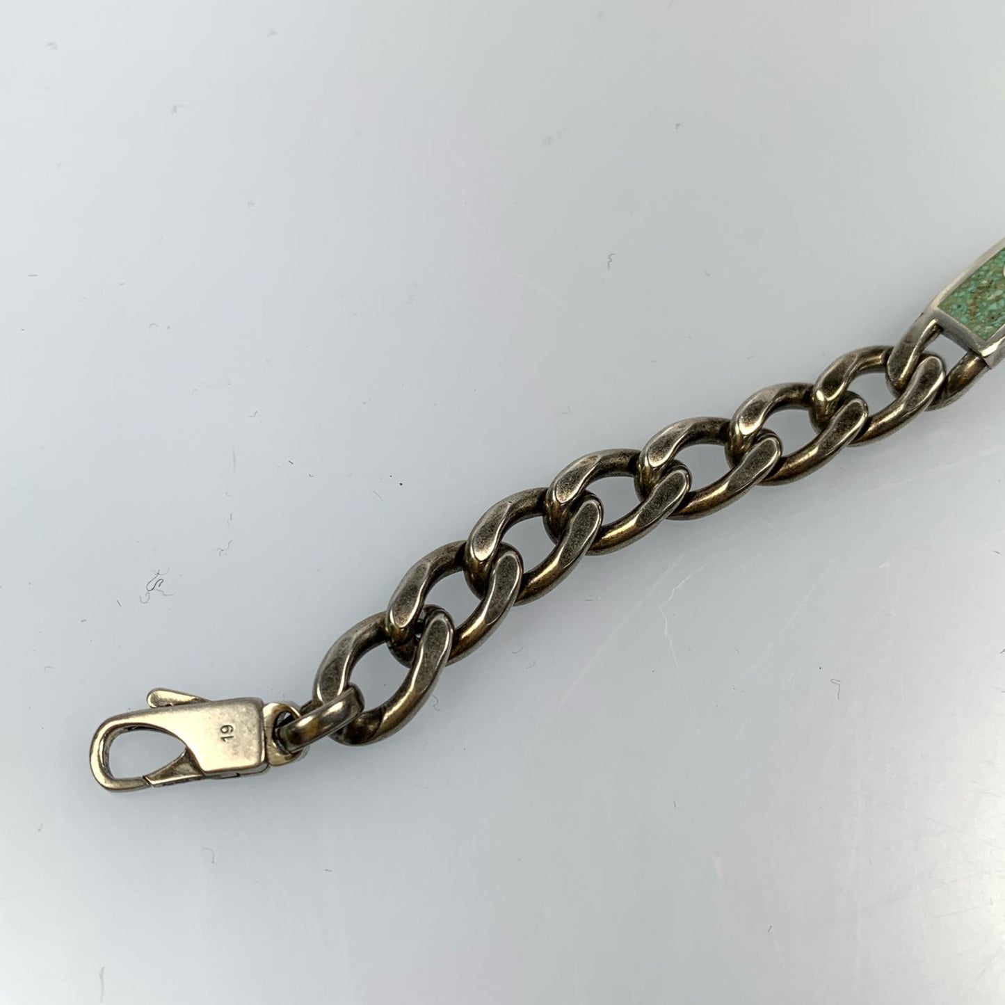【Used】GUCCI | Gucci Enamel Logo Plate Bracelet 678712 Size: 19CM