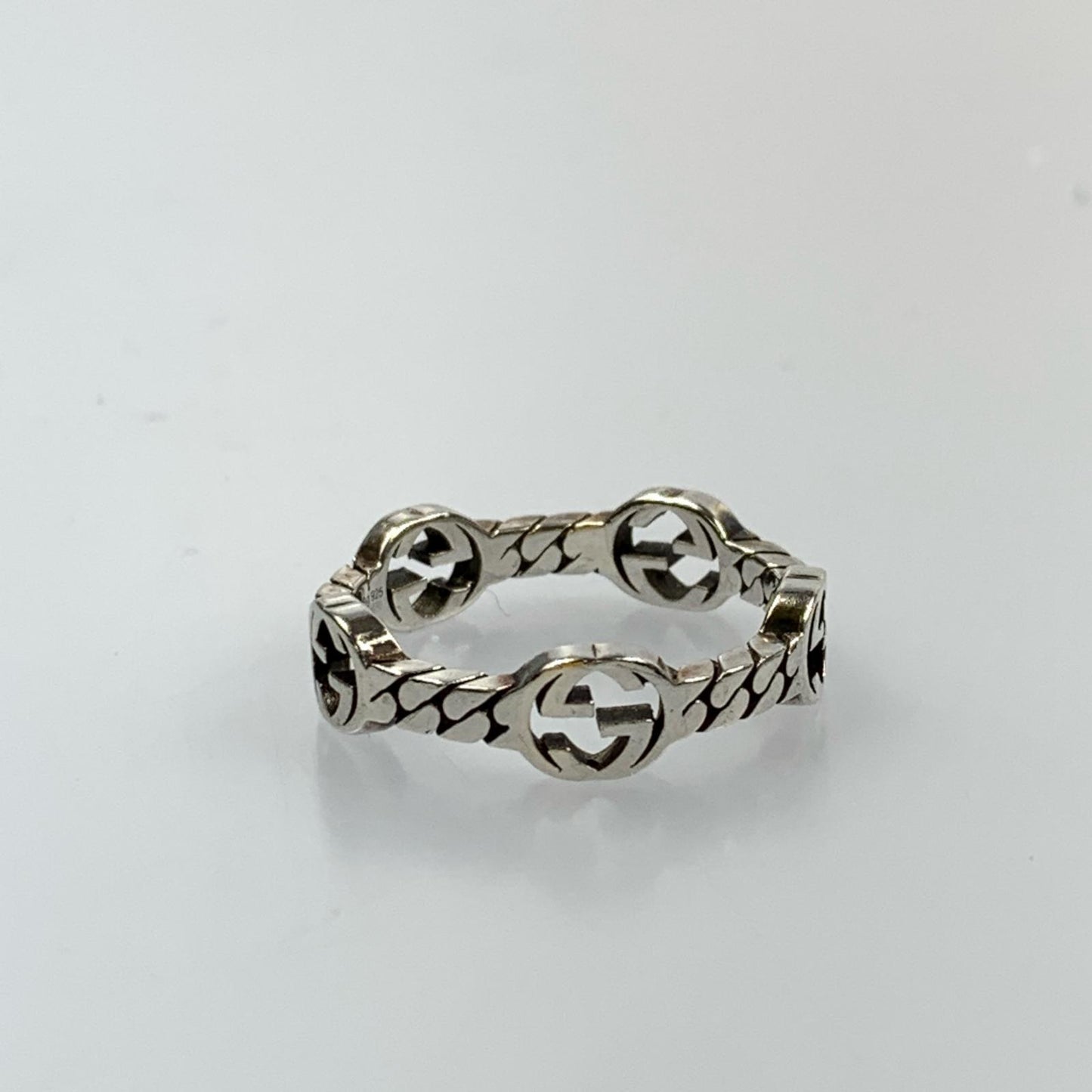 【Used】GUCCI | Interlocking G Ring 661523 Size: #14.5