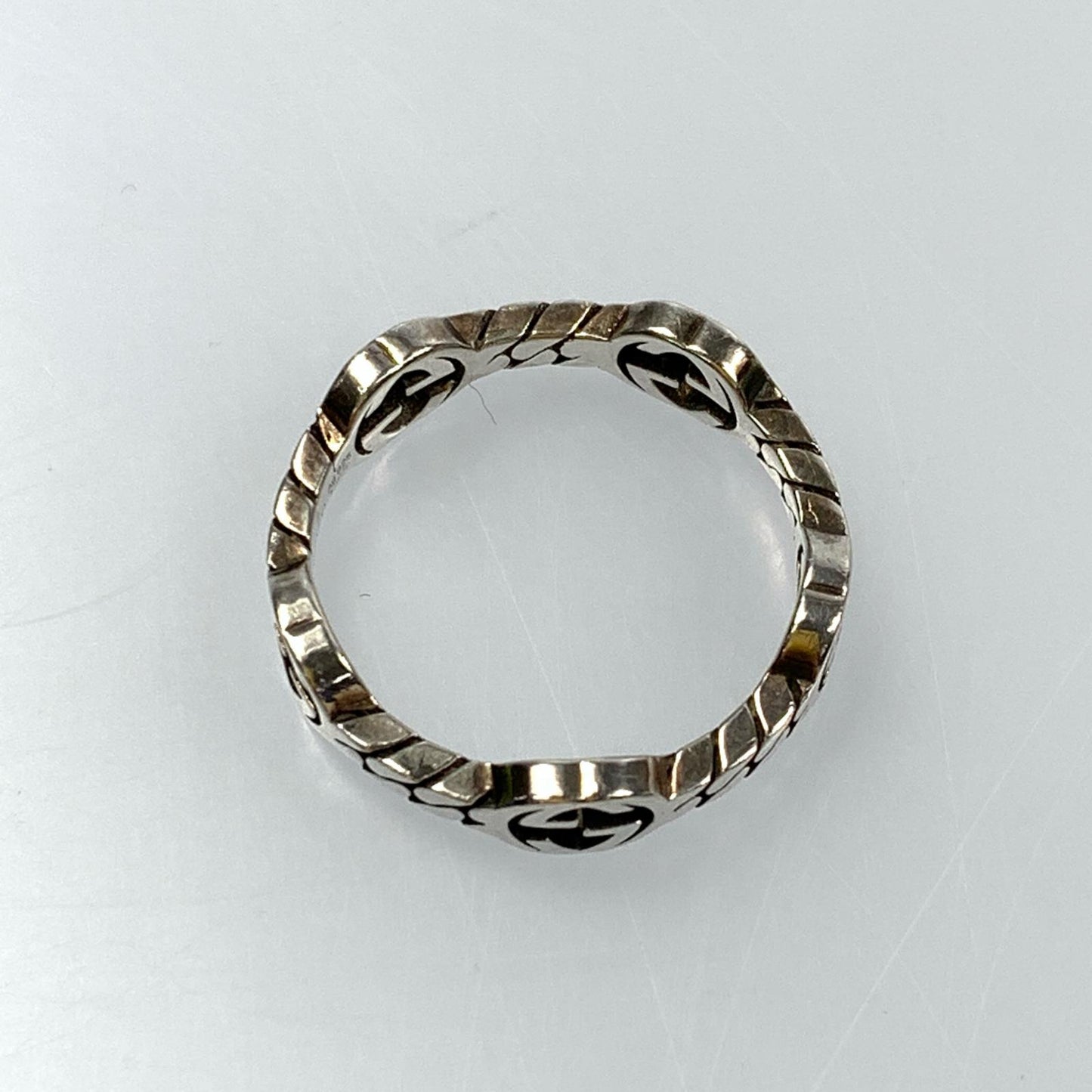 【Used】GUCCI | Interlocking G Ring 661523 Size: #14.5