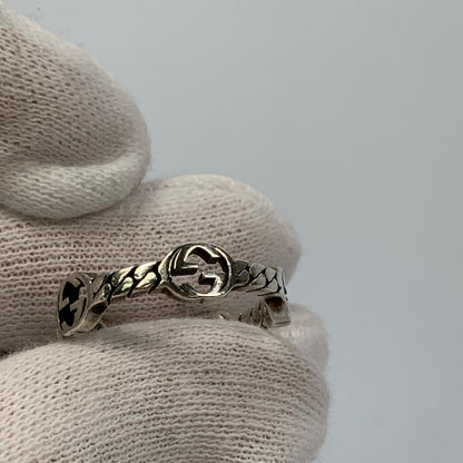 【Used】GUCCI | Interlocking G Ring 661523 Size: #14.5