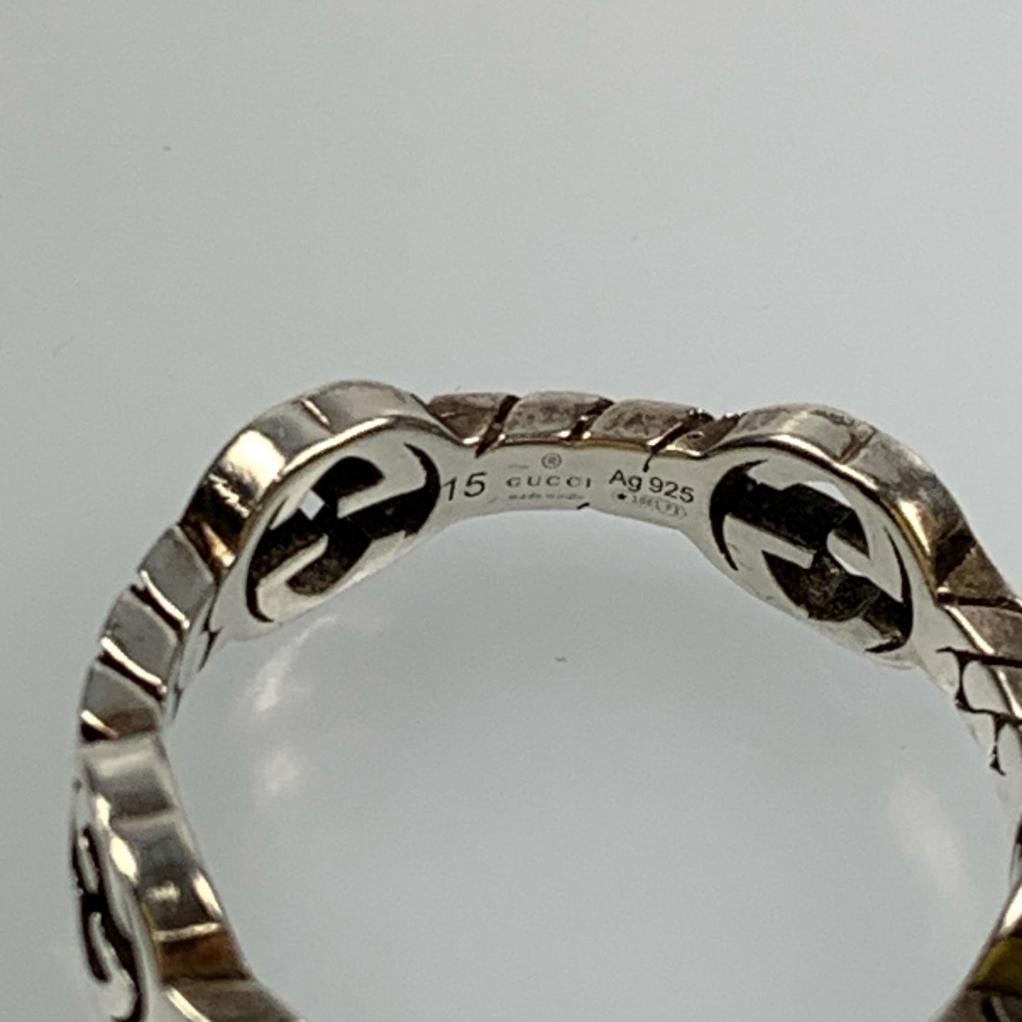 【Used】GUCCI | Interlocking G Ring 661523 Size: #14.5