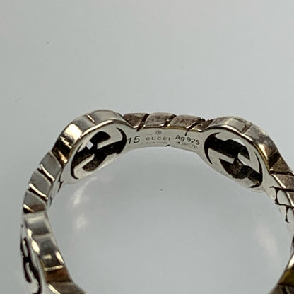 【Used】GUCCI | Interlocking G Ring 661523 Size: #14.5
