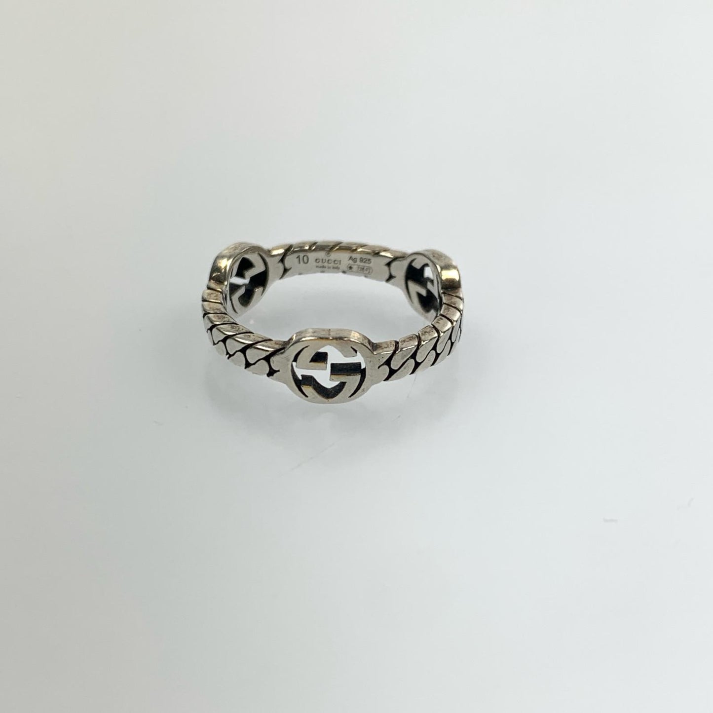 Used GUCCI | Interlocking G Ring 661523 Size: #9.5